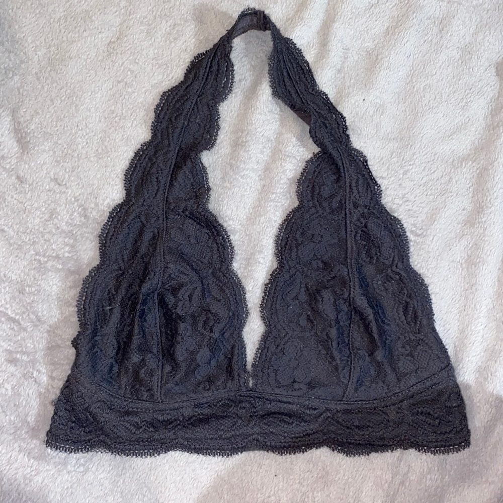 Gray bralette